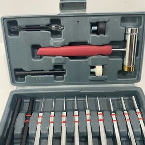 WIREGEAR Pin Punch Set Tools in original case